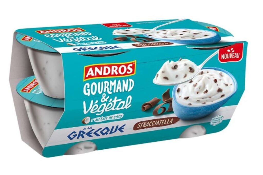 yaourt lait de coco andros avis