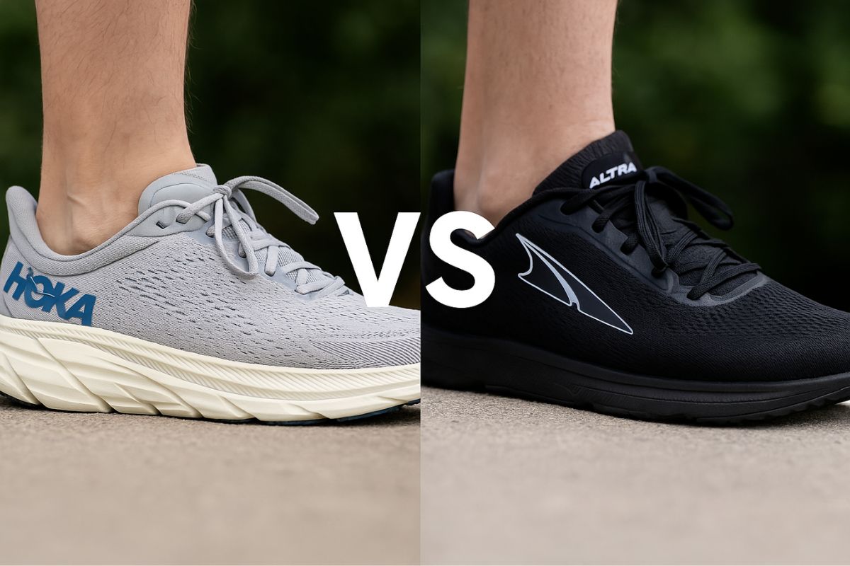 chaussure altra vs hoka