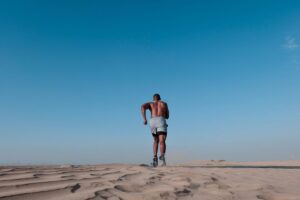 courir avec courbature