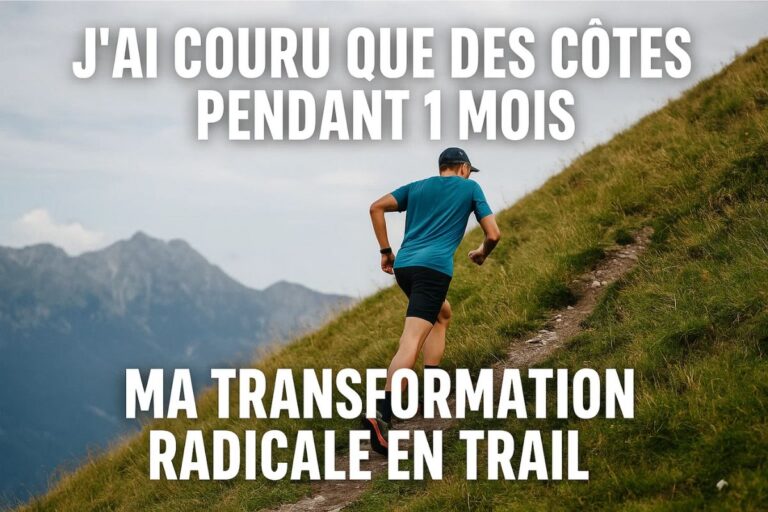 J’ai couru que des côtes pendant 1 mois : ma transformation radicale en trail