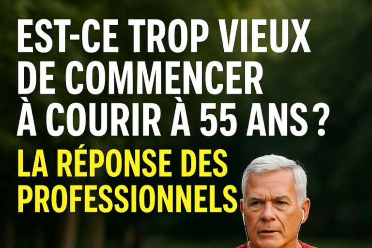 Est-ce trop vieux de commencer à courir à 55 ans ? La réponses des professionnels !