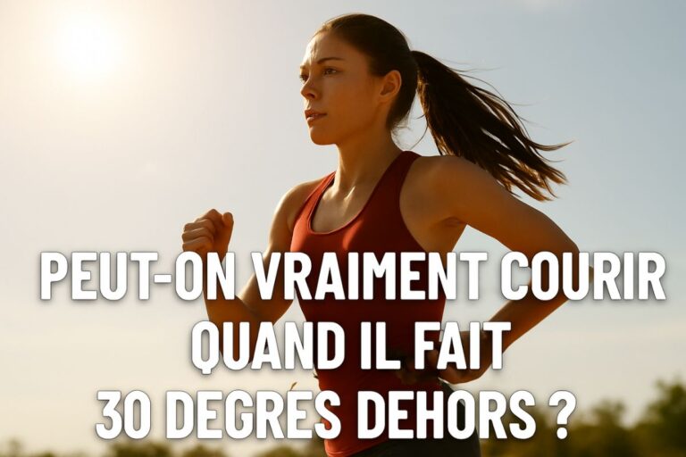 Peut-on vraiment courir quand il fait 30 degrés dehors ?