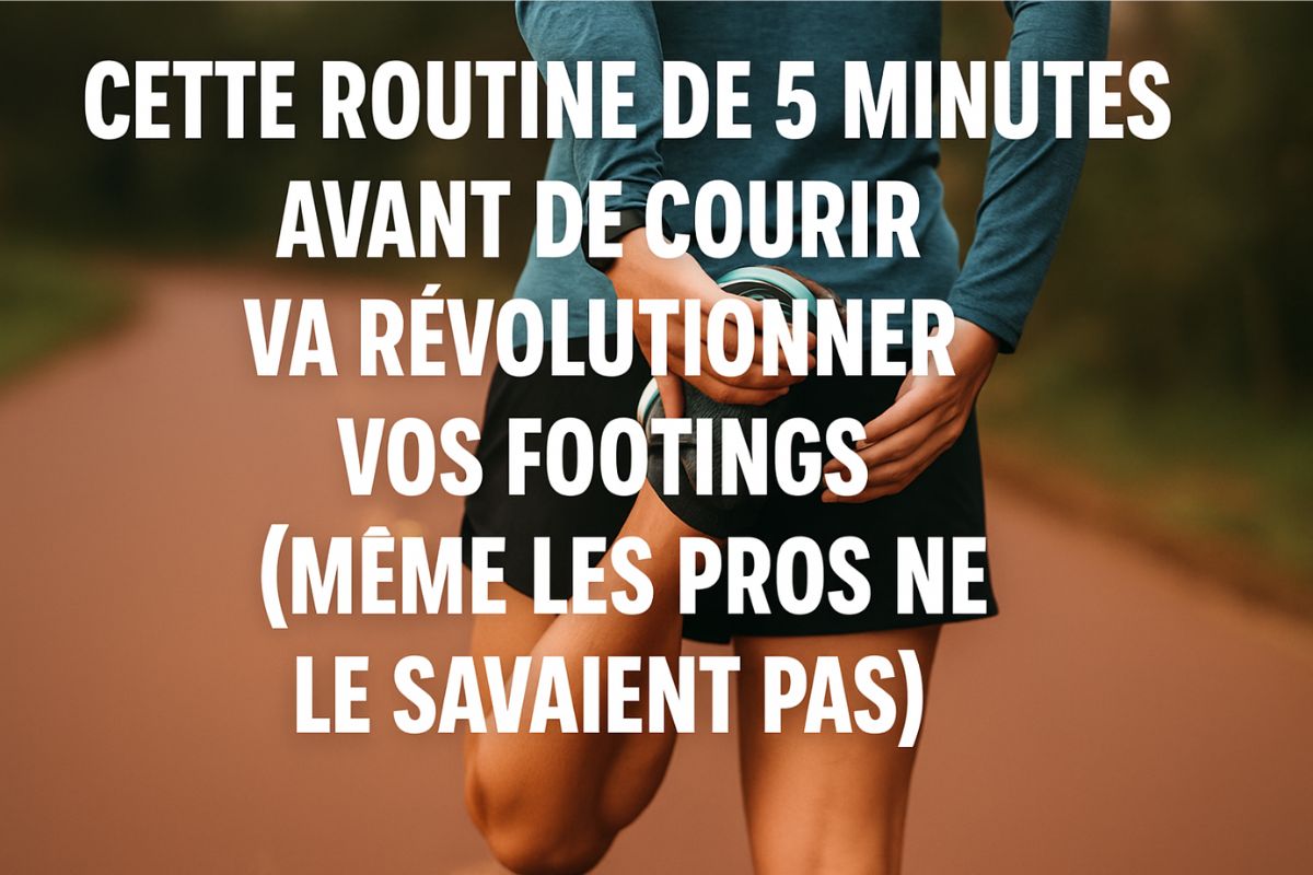 echauffement footing