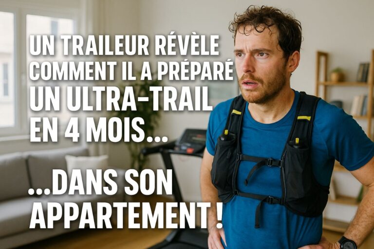Un traileur révèle comment il a préparé un ultra-trail en 4 mois… dans son appartement !