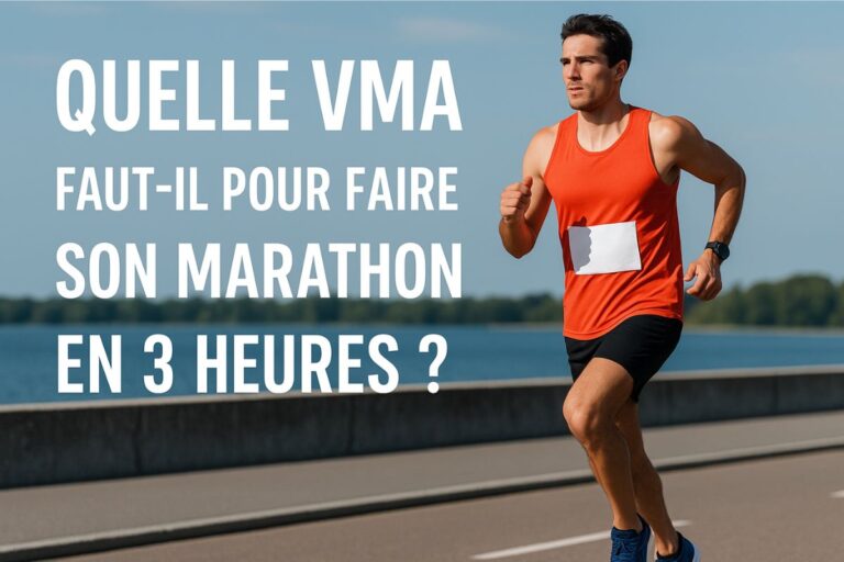Quelle VMA faut-il pour faire son marathon en 3 heures ?