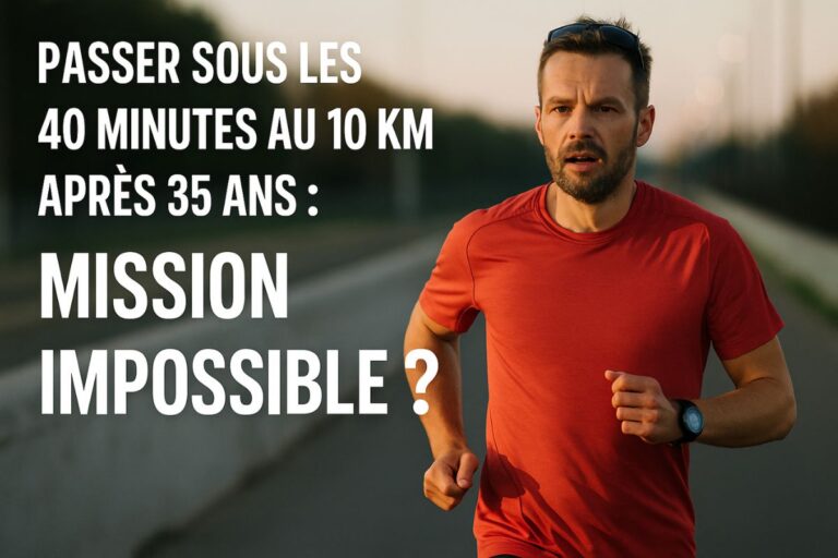 Passer sous les 40 minutes au 10 km après 35 ans : mission impossible ?
