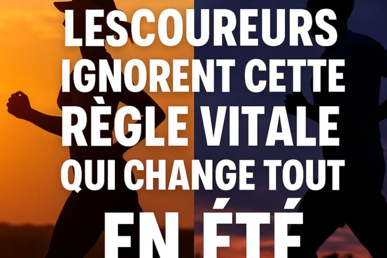 Matin vs soir : les coureurs ignorent cette règle vitale qui change tout en été