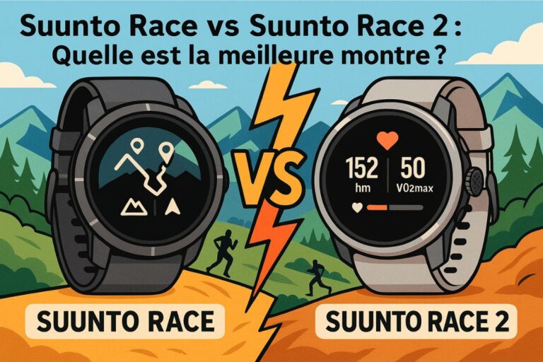 Suunto Race vs Suunto Race 2 : Quelle est la meilleure montre ?