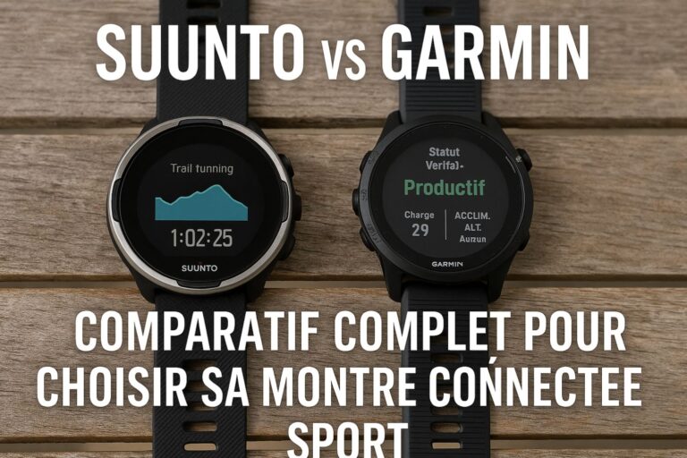 Suunto vs Garmin : Comparatif complet pour choisir sa montre connectée sport