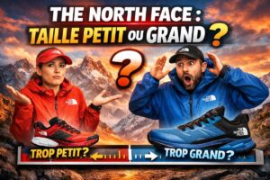 the north face taille petit ou grand