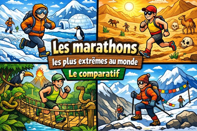 Les marathons les plus extrêmes au monde : Le comparatif