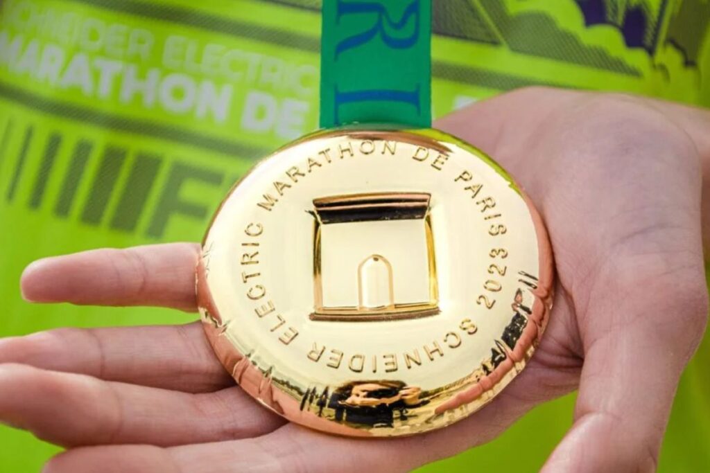 medaille marathon paris 2026