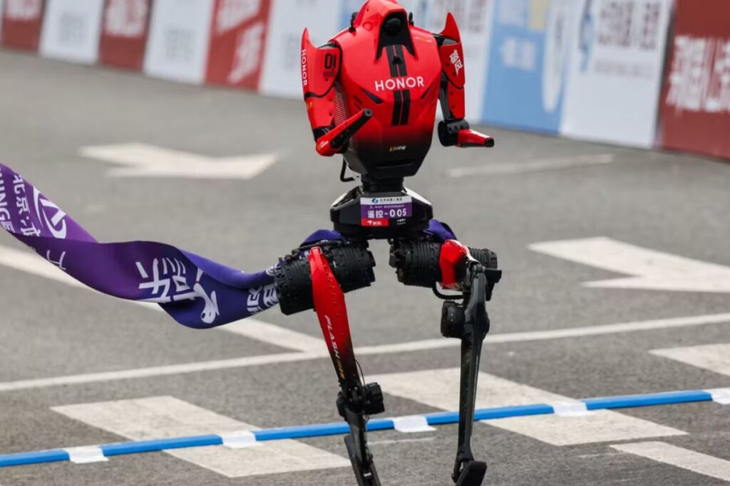 record du monde semi marathon robot (1)