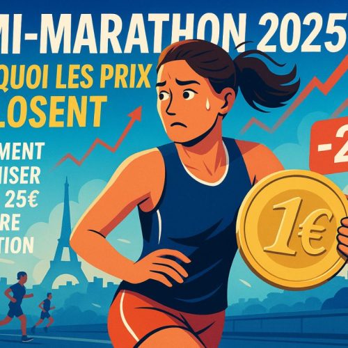 Semi-marathon 2025 : pourquoi les prix explosent et comment économiser jusqu’à 25€ sur votre inscription