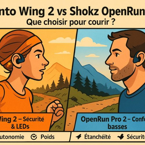 Suunto Wing 2 vs Shokz Openrun Pro 2 : Que choisir pour courir ?